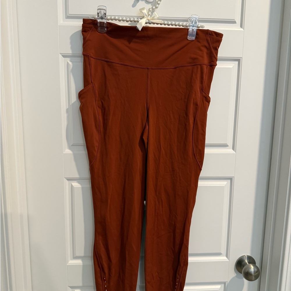 Lululemon Athletica Brown Leggings Soft Stretchy Pull-On